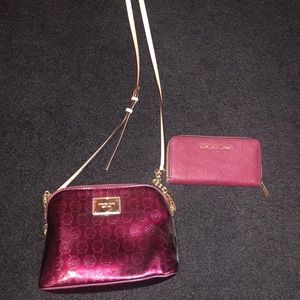 Michael Kors crossbody with wallet